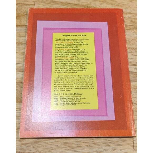 GUSTAF TENGGREN'S Three of a Kind 1973 Poky Little Puppy, Shy Little Kitten + - Picture 2 of 5